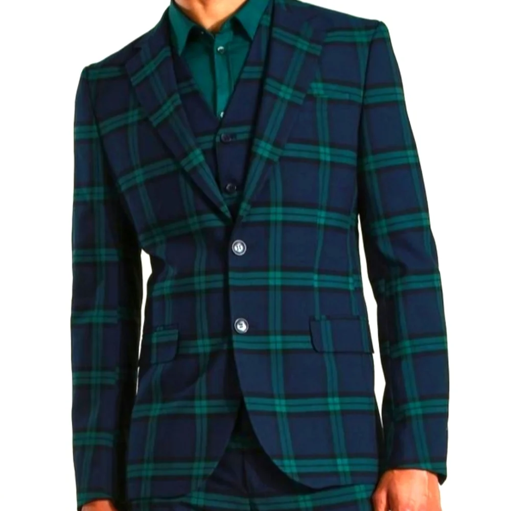Squared Single Breasted Blazer - Picture 1 of 4
